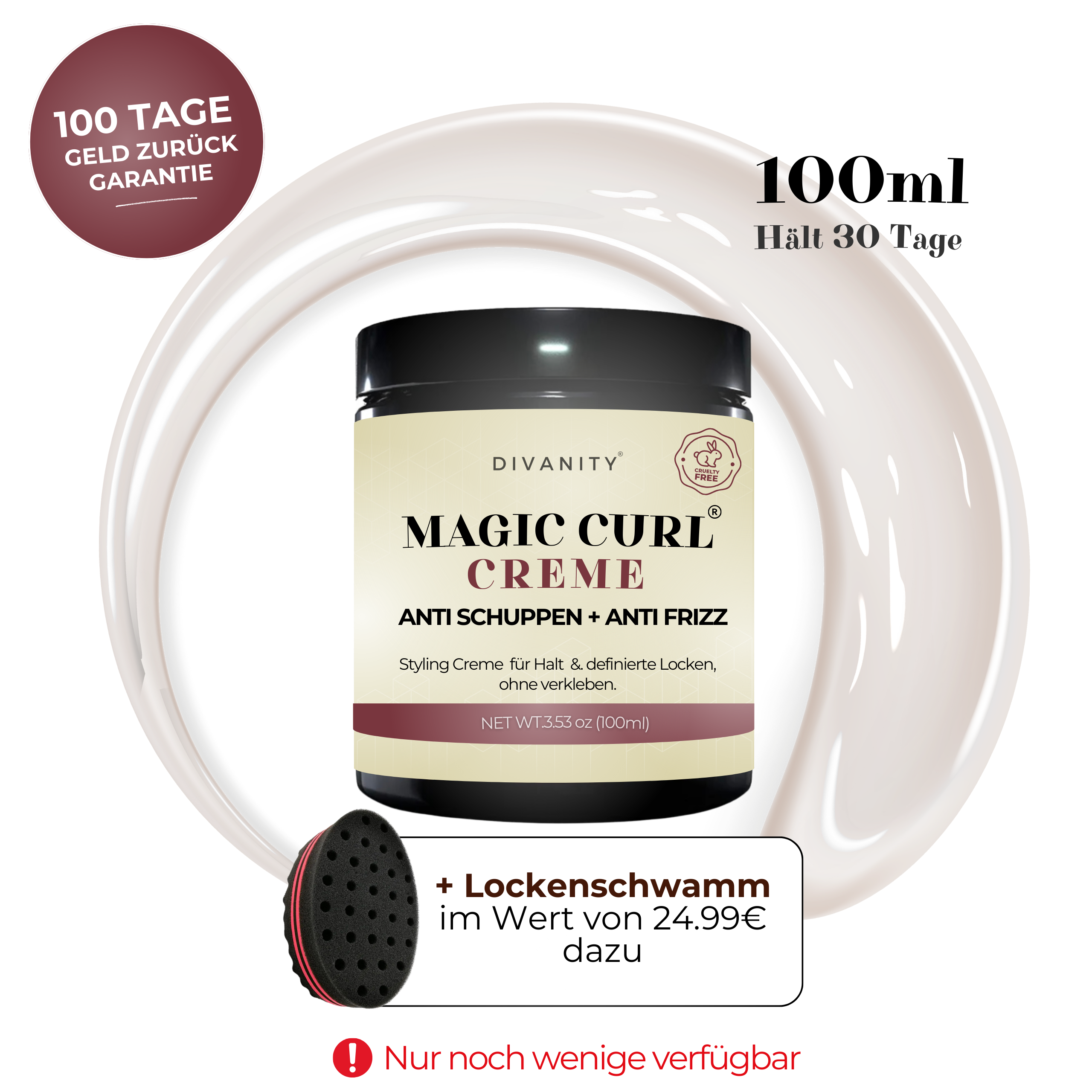 MagicCurl® Creme - Perfekte Locken in Sekunden