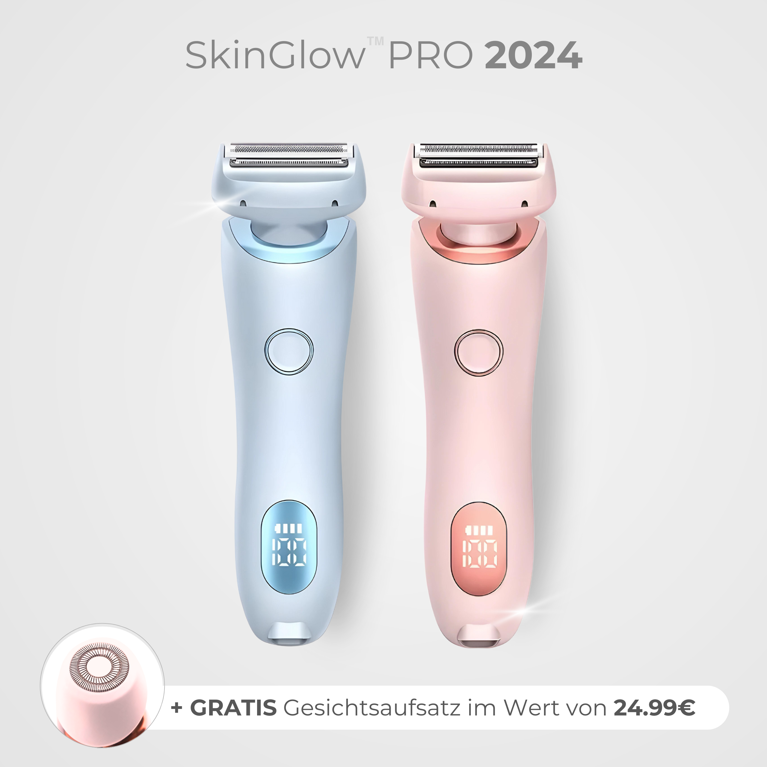 SkinGlow™ Pro - Nanorasierer für seidig glatte Haut in Sekunden (2)