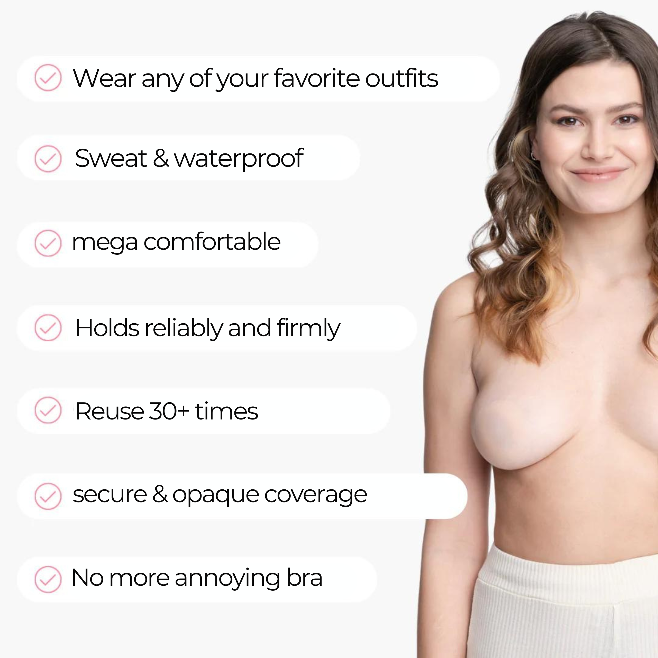 BEBRALESS® - Nipple Cover Set