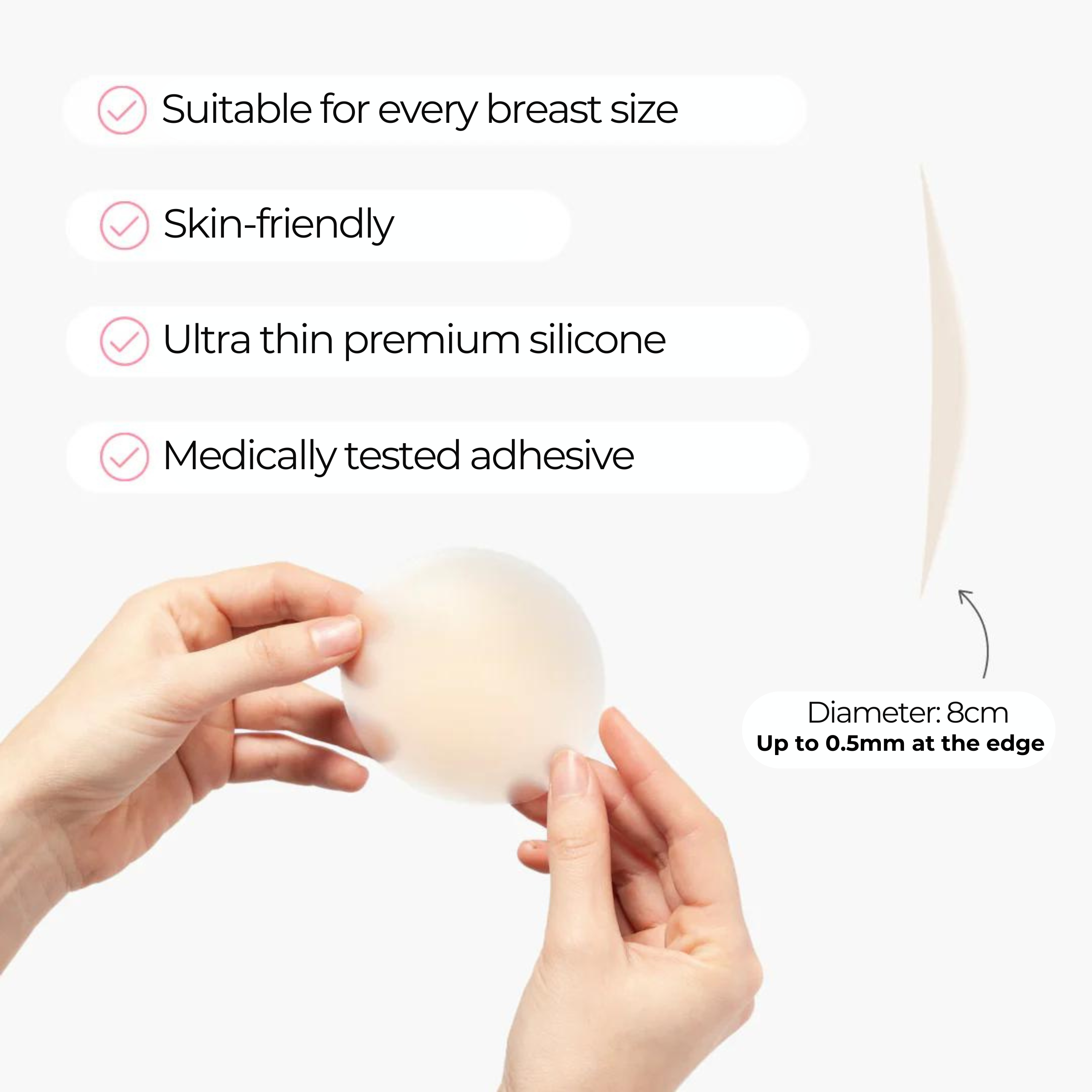 BEBRALESS® - Nipple Cover Set