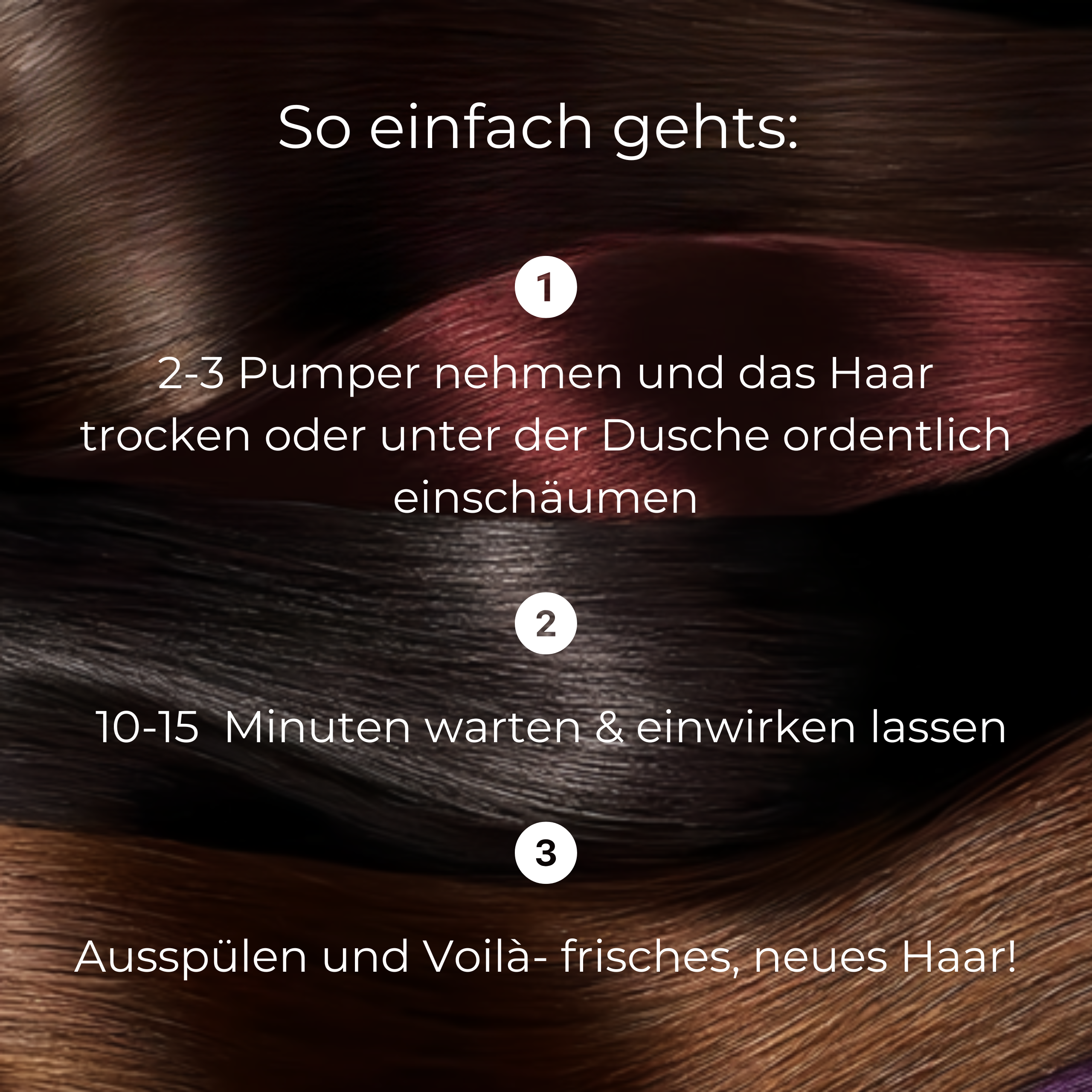 Nova™ Hair - Haarfärb Shampoo mit Sofortwirkung